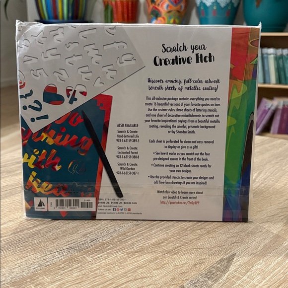 I Love Hand Lettering Kit - Picture 4 of 5